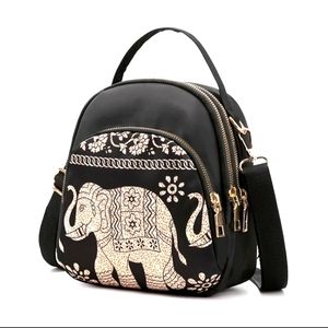 Fashion multi functional bag (crossbody or backpack) waterproof travel knapsack